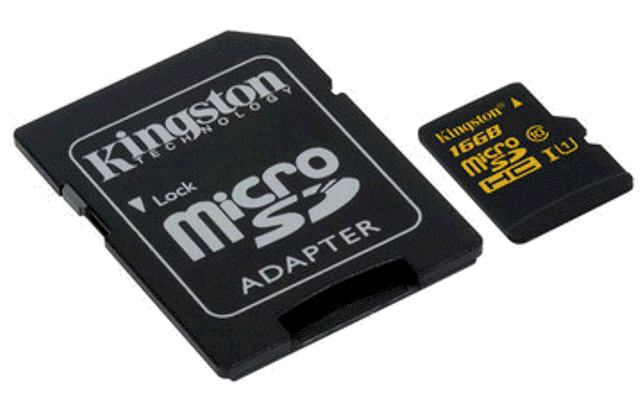 Новая высокоскоростная карта памяти microSD Kingston SDCA10/16-32GB